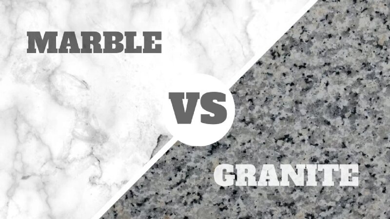 Granite vs Marble durability comparison