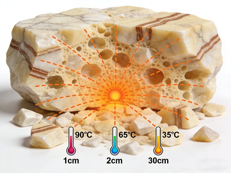 Marble factory production line