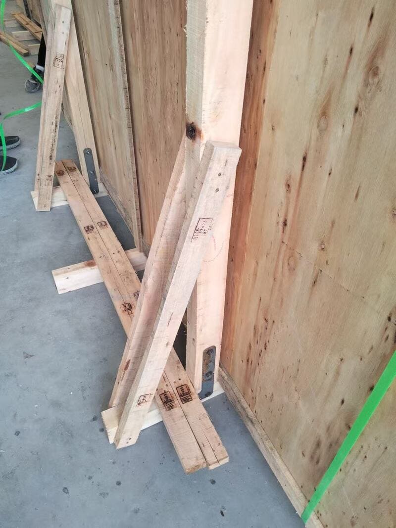 Steel A-Frames for Marble Slabs