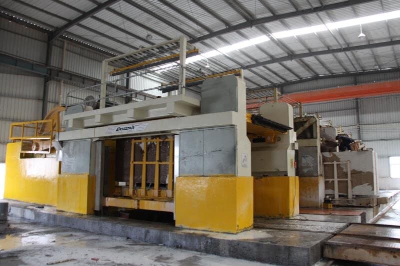 factory gang saw machinery