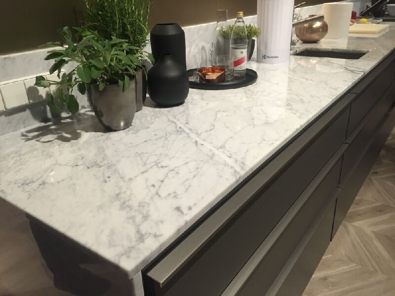 marble kitchen countertop island
